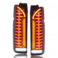 Taillight Backlight Back Rear Lights Tail Lamp Dynamic LED Tail Light For Toyota Hiace 200 Series MK5 2005-2018