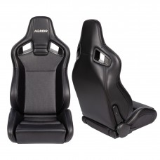 Спортивное Гоночное Сиденье Jiabeir 1039Rm: Кожаное, Регулируемое, Высококачественное с Ковшеобразной Формой для Симулятора Гонок