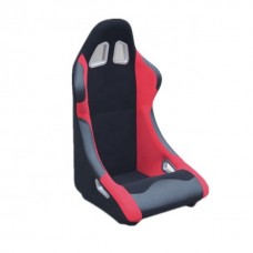 Спортивное гоночное сиденье Slider Jbr1015: тканевое, нестандартного цвета с ковшеобразным дизайном