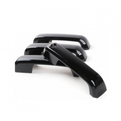 Элегантная черная глянцевая крышка дверной ручки для Ford F150 F-150 без смарт-ключа (2015-2017) на tuningdom.ru