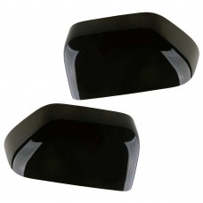 Элегантные глянцевые черные крышки верхних половинок зеркал (2 шт) для Ford F-250 F-350 Hd 2017-2022