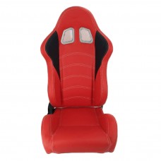 Спортивное гоночное сиденье Jiabeir 1017: Универсальное откидное из красного ПВХ с карбоновым покрытием - Горячая распродажа