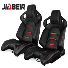 Спортивное гоночное сиденье Jbr 1085 Sim: Регулируемое, кожаное ведро для комфортных гонок