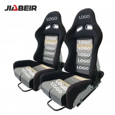 Спортивное гоночное сиденье Jbr1020: ковшеобразное с двойным откидным креслом, изготовленное из стекловолокна и углеродного волокна