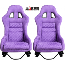 Спортивное гоночное сиденье из инновационной стеклоткани в элегантном фиолетовом цвете