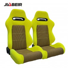 Спортивное гоночное сиденье JBR1035: Универсальное, стильное с функцией ползунков-ковшей