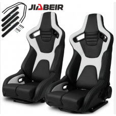 Спортивное гоночное сиденье Sim Racing Seat: кожаное водительское с эффектом памяти