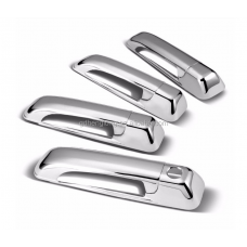 Элегантные хромированные накладки на дверные ручки OEM для Dodge Ram 2009-2014: стиль и функциональность!