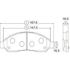 Опора шаровая 555 SB5392