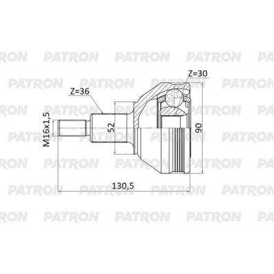 ШРУС наружный ASP CV410202