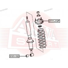 Опора амортизатора Asva 0111J12F