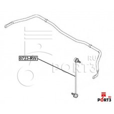 Тяга стабилизатора Asva 0723RW