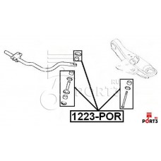 Тяга стабилизатора Asva 1223POR