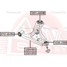 Опора шаровая Asva 3220J200