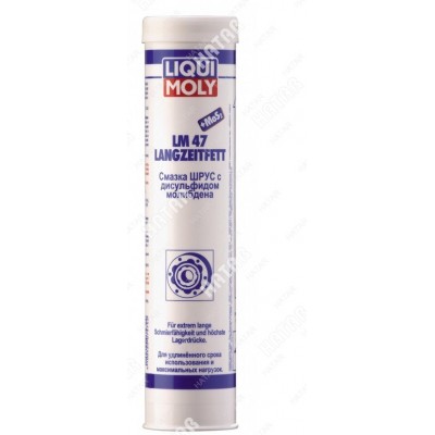 Смазка ШРУС с дисульфидом молибдена LM 47 Langzeitfett MoS2, 400г Liqui Moly 3520