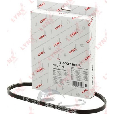 Ремень поликлиновой LYNXauto 3PK0798EL