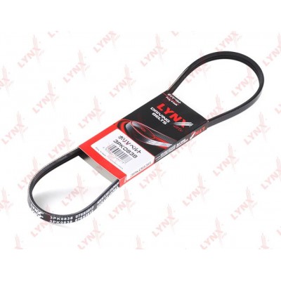 Ремень поликлиновый LYNXauto 3PK0838