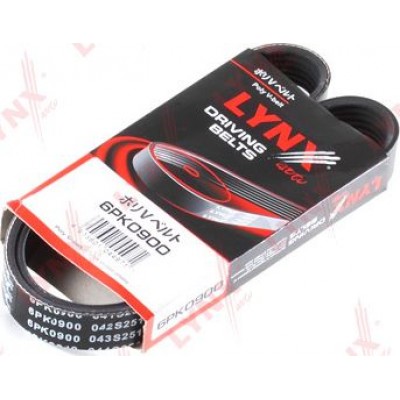 Ремень поликлиновый LYNXauto 6PK0900