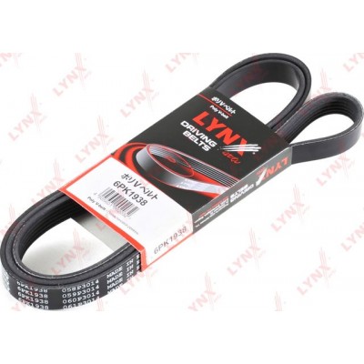 Ремень поликлиновый LYNXauto 6PK1938