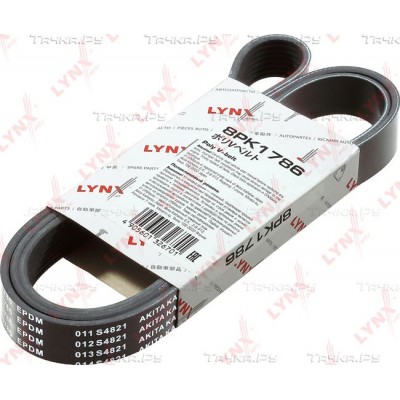 Ремень поликлиновой LYNXauto 8PK1786