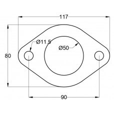 Кольцо уплотнительное выхлопной системы Bosal 256519