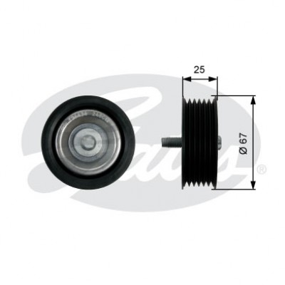 Ролик обводной навесного оборудования Gates T36434