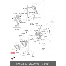 Кольцо уплотнительное Hyundai/Kia 213204A100