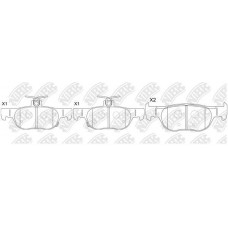 Суппорт тормозной LYNXauto BA2973