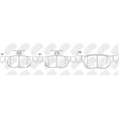 Суппорт тормозной LYNXauto BA2973