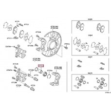Поршень тормозного суппорта LYNXauto BC4327