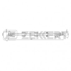 Шланг тормозной LYNXauto BL3076