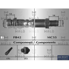 Шланг тормозной LYNXauto BL4299