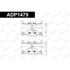 Датчик износа тормозных колодок LYNXauto BW1147