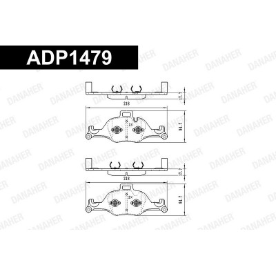 Датчик износа тормозных колодок LYNXauto BW1147
