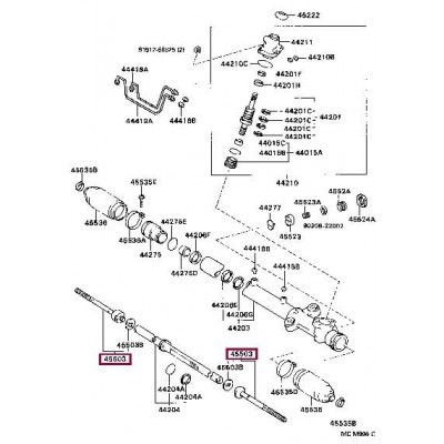 Тяга рулевая LYNXauto C2035LR