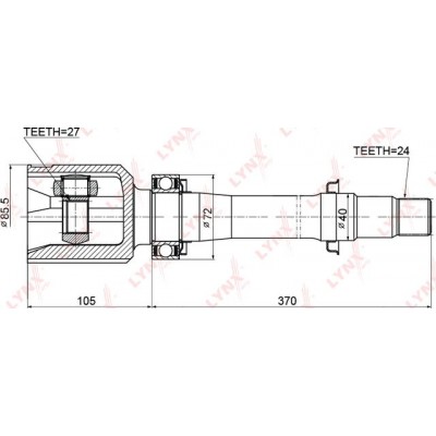 ШРУС внутренний LYNXauto CI1147