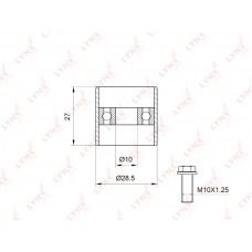 Ролик натяжной приводного ремня DJB EBT1201