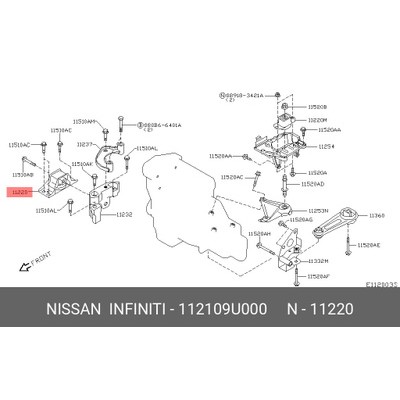 Подушка двигателя G-AUTOPARTS GRM14766