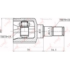 ШРУС внутренний LYNXauto CI1804