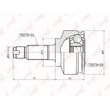 ШРУС наружный LYNXauto CO3412