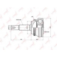 ШРУС наружный LYNXauto CO3692A