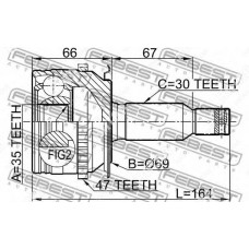 ШРУС наружный LYNXauto CO3774A