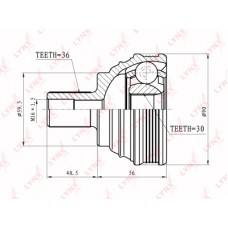 ШРУС наружный LYNXauto CO8003