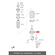 Стойка амортизационная LYNXauto G321032R