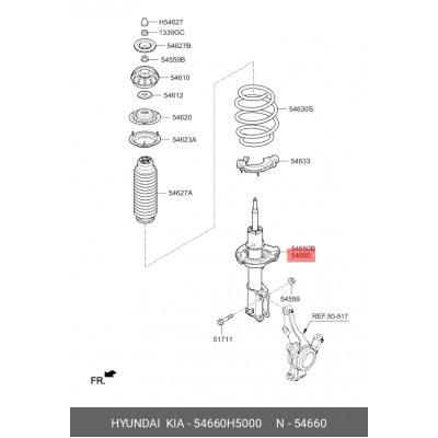 Стойка амортизационная LYNXauto G321032R