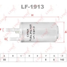 Амортизатор крышки багажника LYNXauto GS1071
