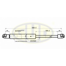 Амортизатор крышки багажника LYNXauto GS1746
