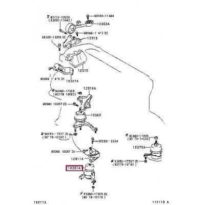 Опора двигателя LYNXauto ME1185