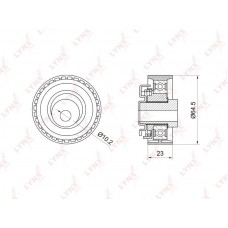 Ролик натяжной ремня ГРМ LADA GRANTA 2190-94/KALINA 2192-94/LARGUS/PRIORA 2170/72 LYNXauto PB1027