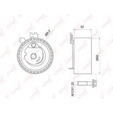 Ролик натяжной ремня ГРМ LADA LARGUS LYNXauto PB1053